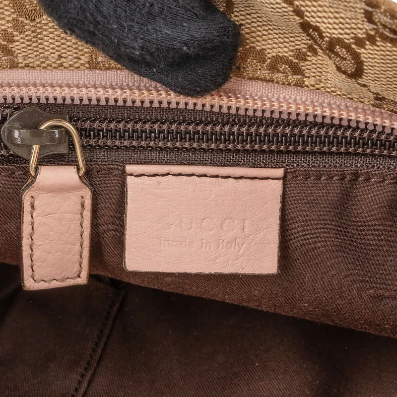 Gucci Monogram GG Canvas Multicolor Stripe Small Messenger Crossbody Bag