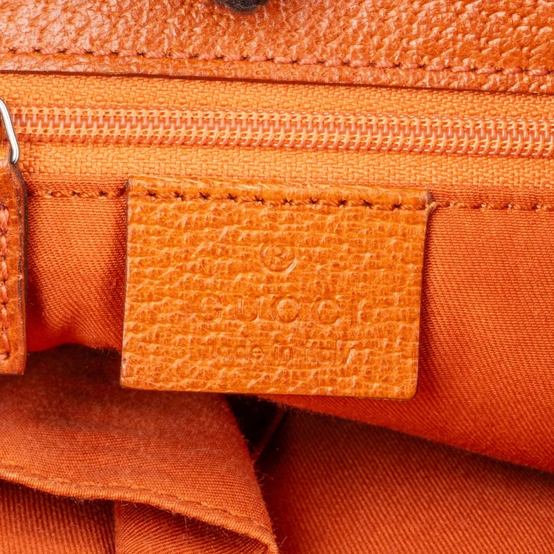 Gucci Monogram GG Canvas Messenger Tote Crossbody Bag