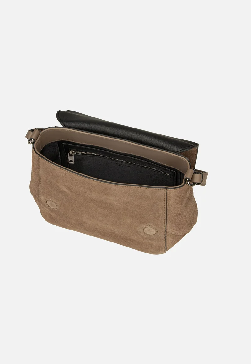 Lilly CB M Suede Neutral Gray - Umhängetasche