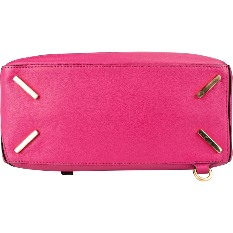 Loewe Pink Calfskin Puzzle Handbag