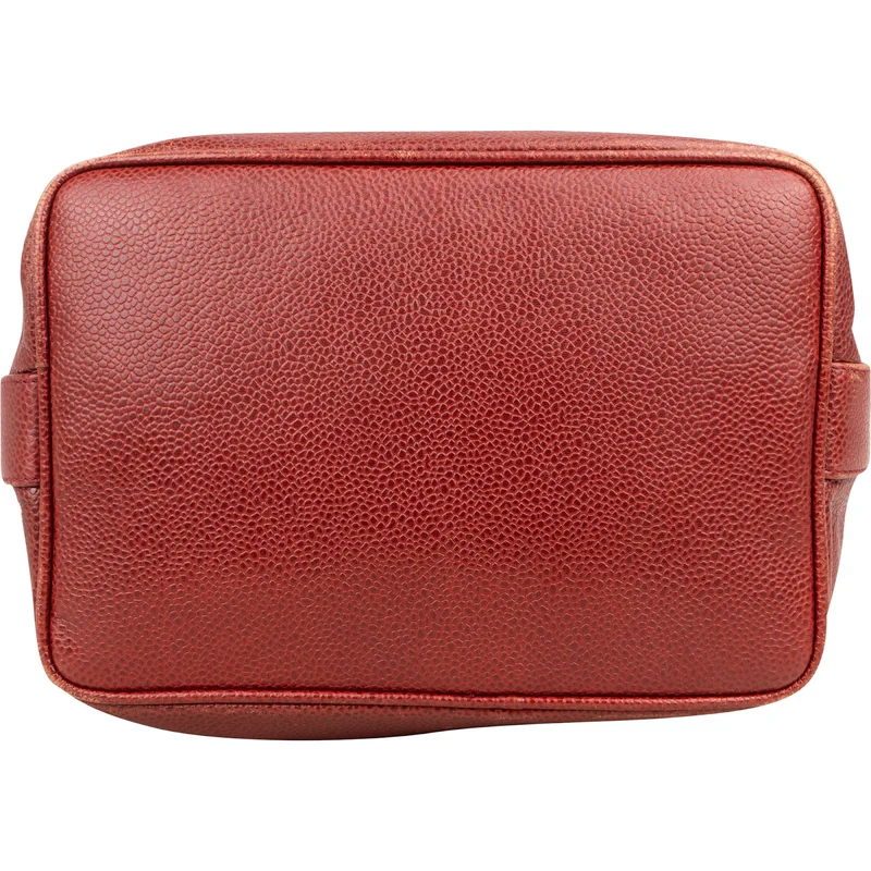 Chanel Caviar Leather CC Drawstring Bucket Crossbody Bag