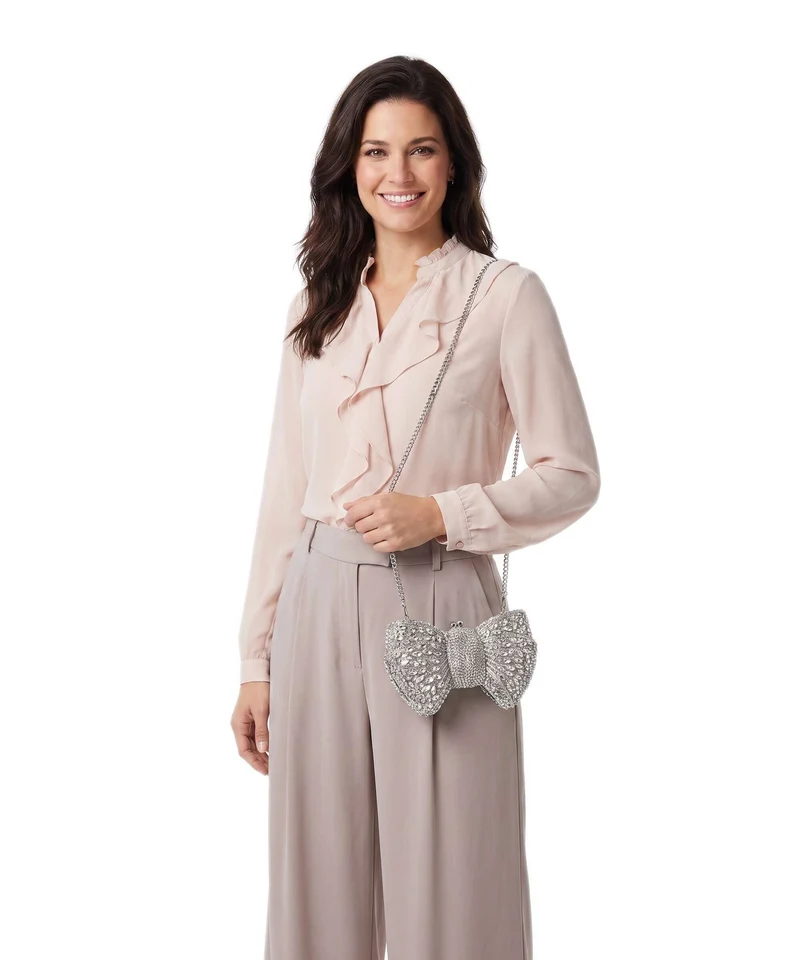 Dune London Enchant Umhängetasche silver