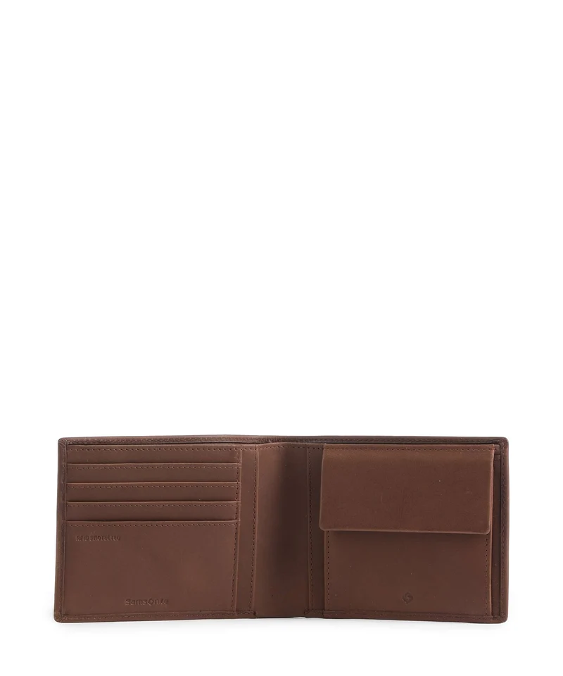 Samsonite Eluxe Geldbörse dark brown