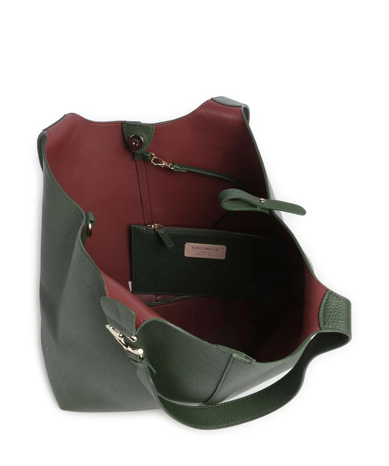 Coccinelle C-Easy Beuteltasche garden green
