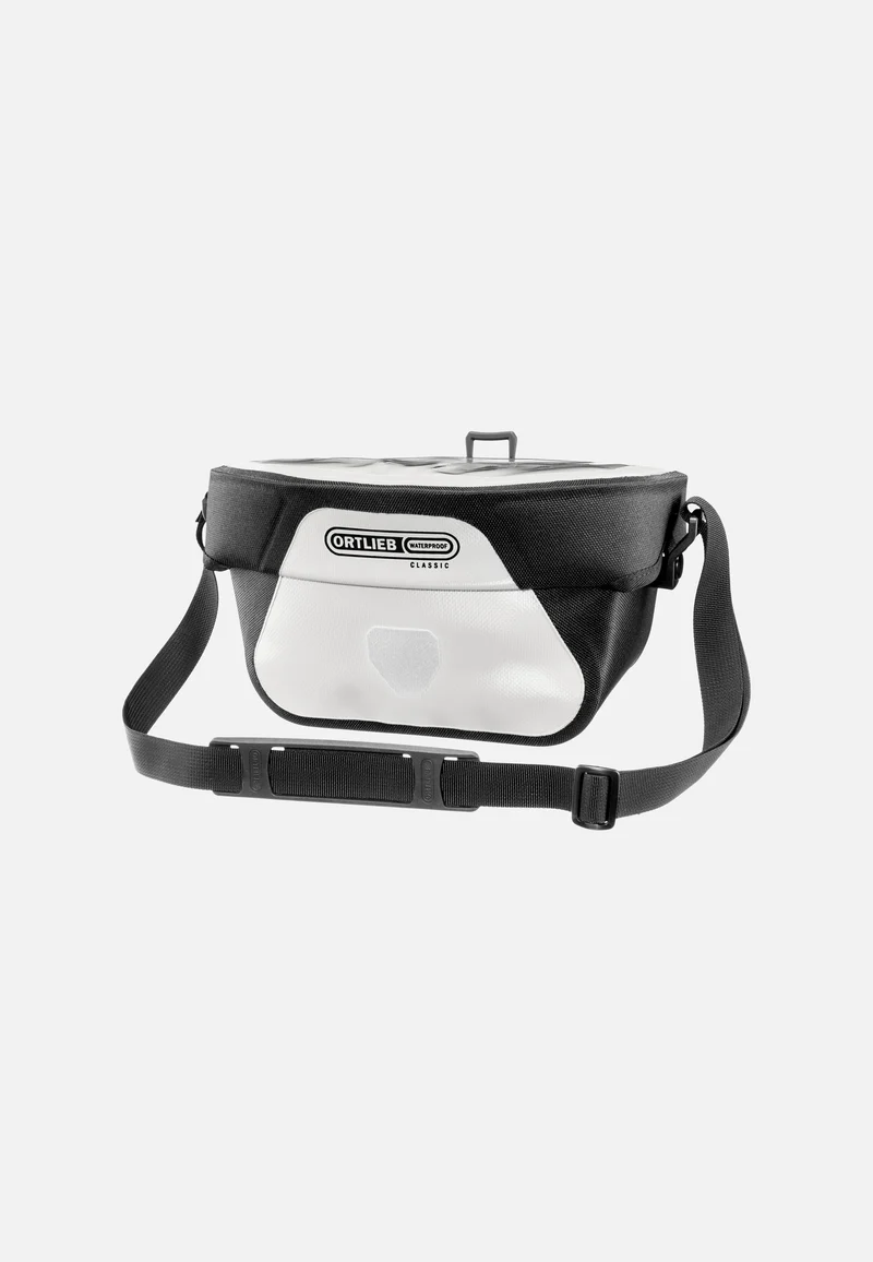 Ultimate 5L Weiß Schwarz - Lenkertasche