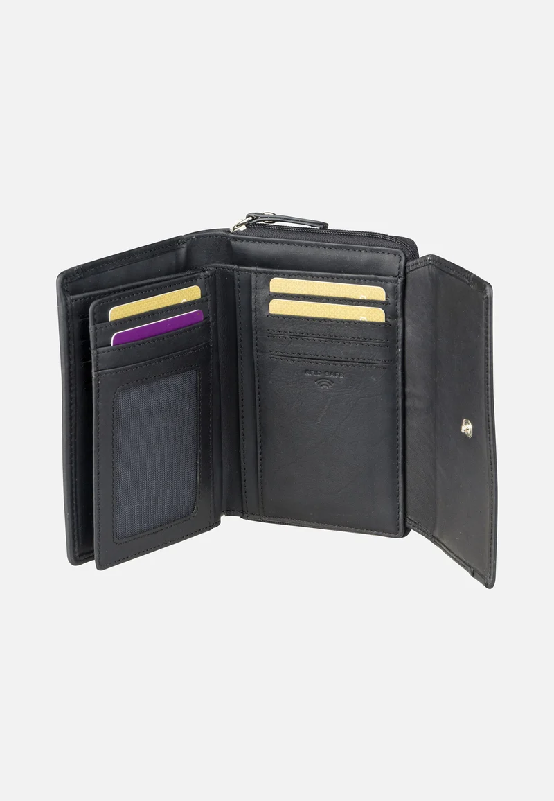 Birkenfeld Diethilde Purse MH14FZ Black - Portemonnaie