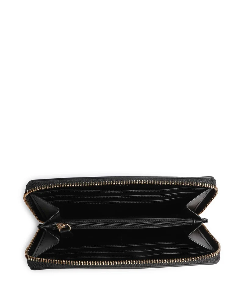Love Moschino Embossed Q Geldbörse nero