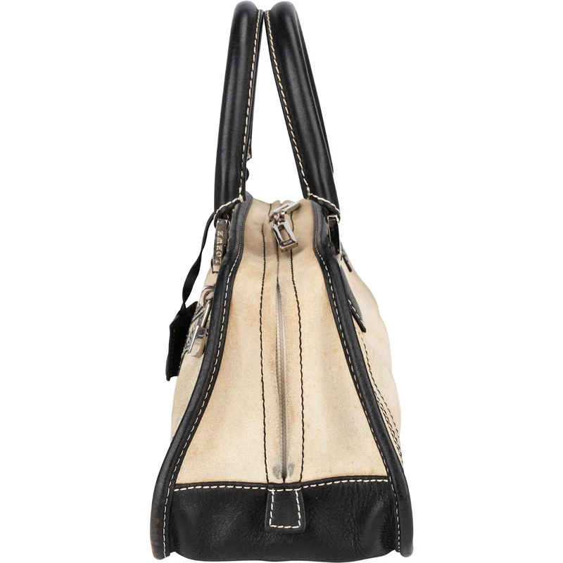 Loewe Leather Suede Fusta Amazona Handbag