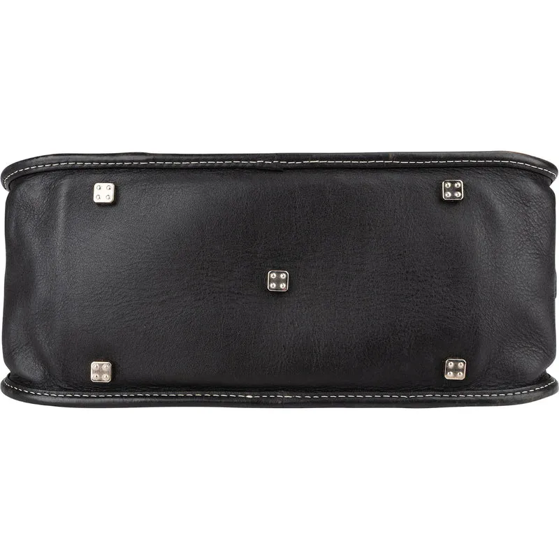 Loewe Leather Suede Fusta Amazona Handbag