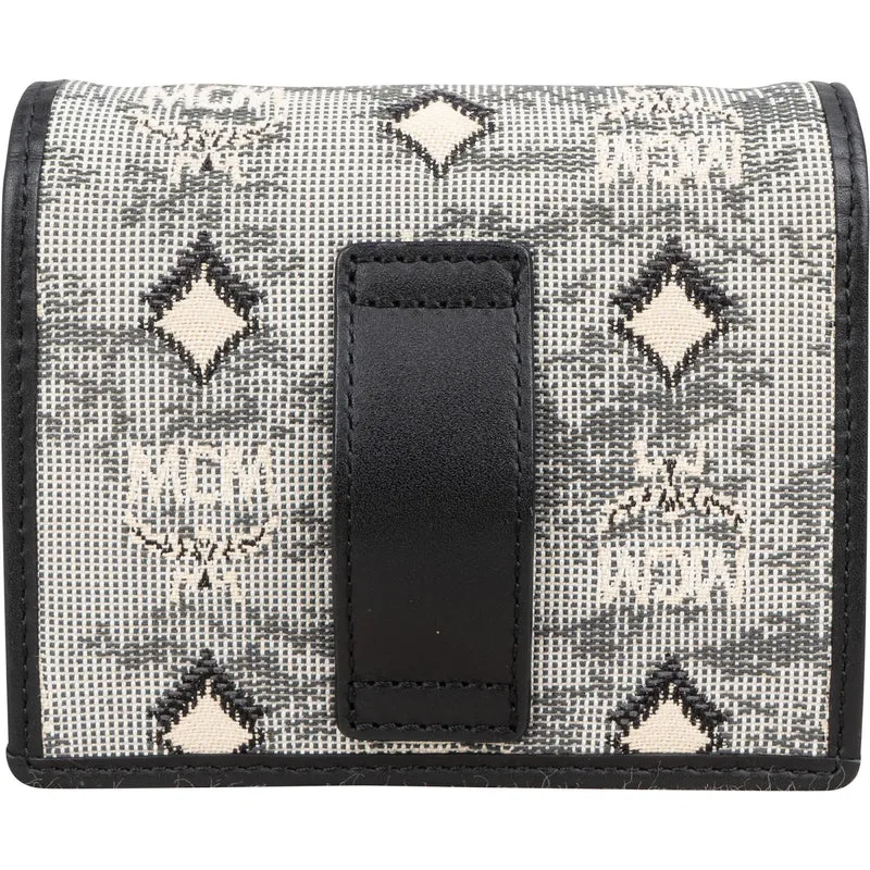 MCM Visetos Monogram Jacquard Patricia Micro Crossbody Bag