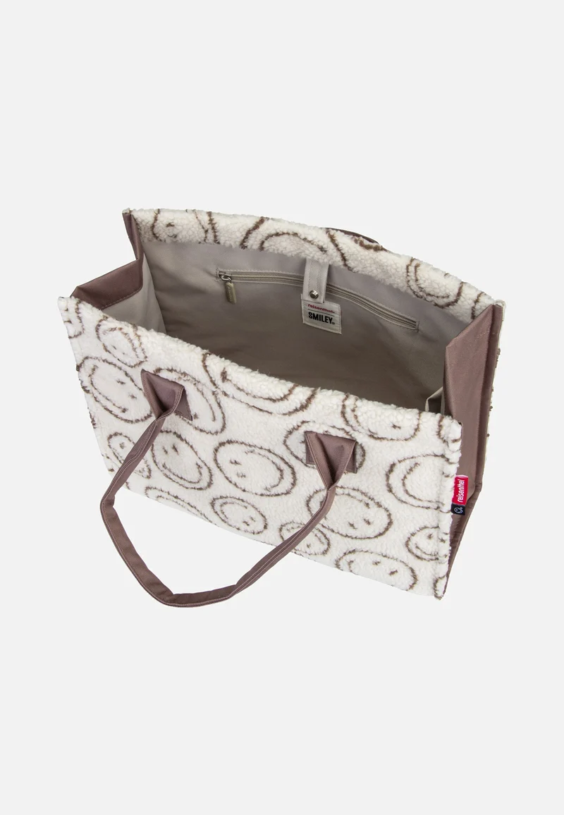 Daily Shopper Smiley® Teddy Chocolate - Tote Bag
