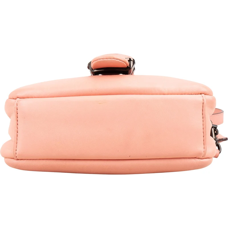 Coach Pink Leather Pillow Tabby Shoulder 18 Crossbody Bag