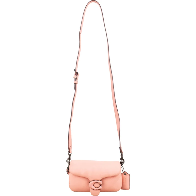 Coach Pink Leather Pillow Tabby Shoulder 18 Crossbody Bag