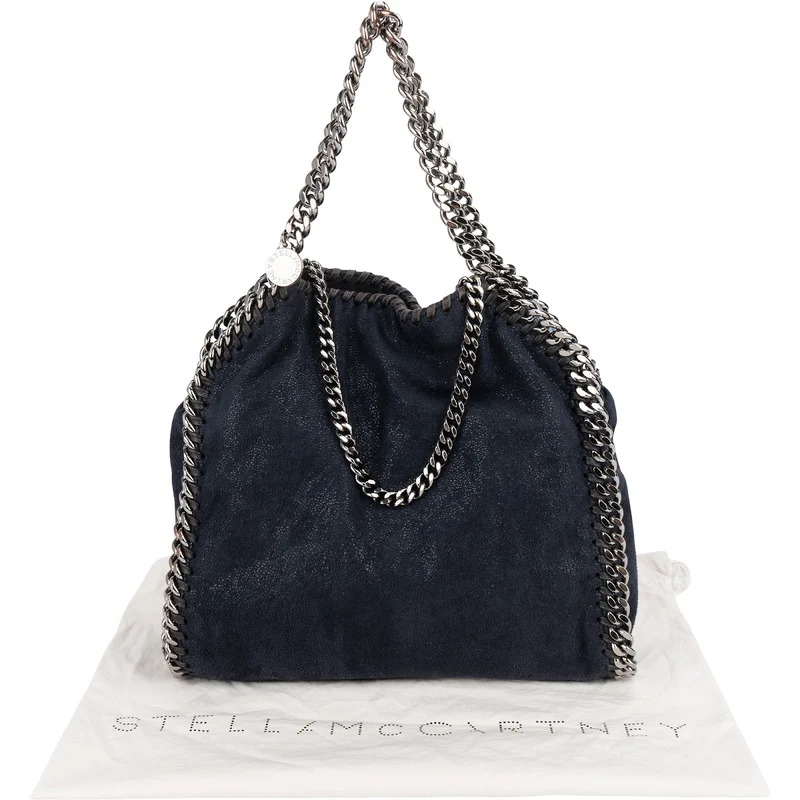 Stella McCartney Shaggy Falabella Fold Over Tote Crossbody Handbag