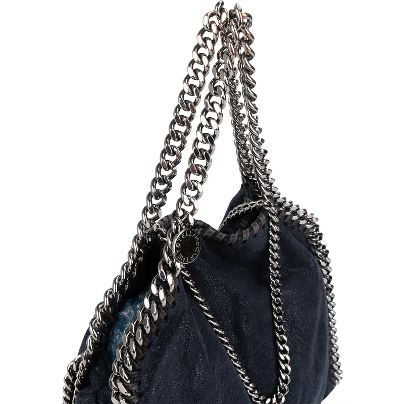 Stella McCartney Shaggy Falabella Fold Over Tote Crossbody Handbag
