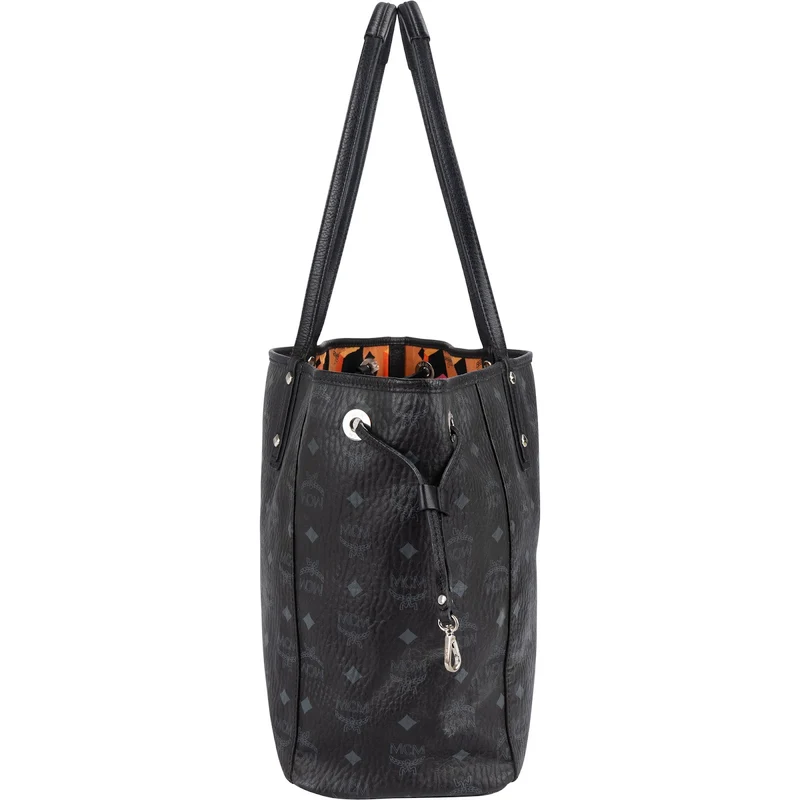 MCM Monogram Visetos Liz Reversible Shopper Shoulder Bag