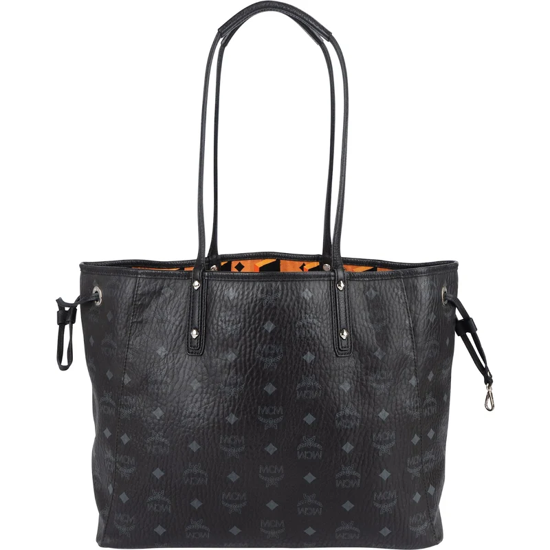MCM Monogram Visetos Liz Reversible Shopper Shoulder Bag