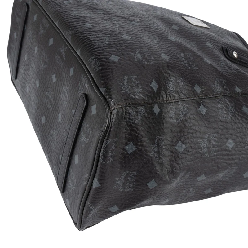 MCM Monogram Visetos Liz Reversible Shopper Shoulder Bag