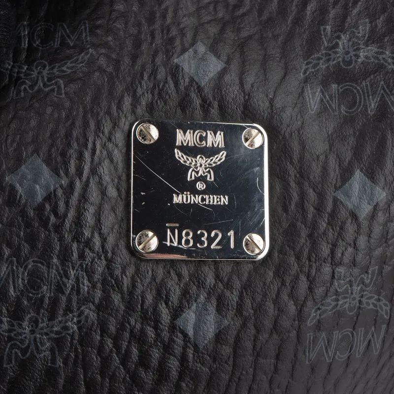 MCM Monogram Visetos Liz Reversible Shopper Shoulder Bag