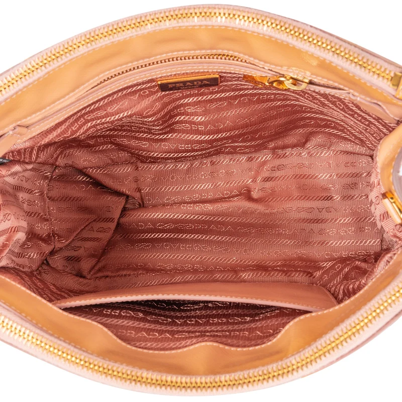 Prada Saffiano Vernice Galleria Handbag