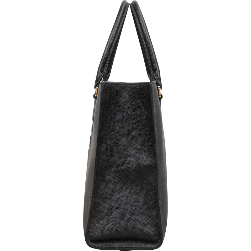 Prada Saffiano Leather Small Tote Handbag