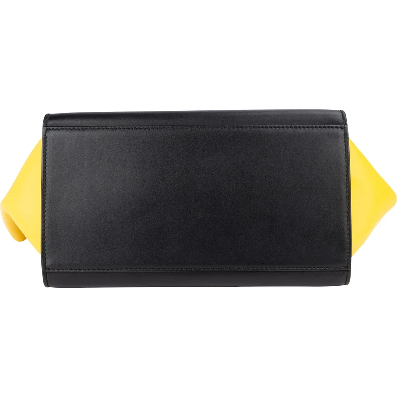 Céline Tricolor Leather Trapeze Handbag