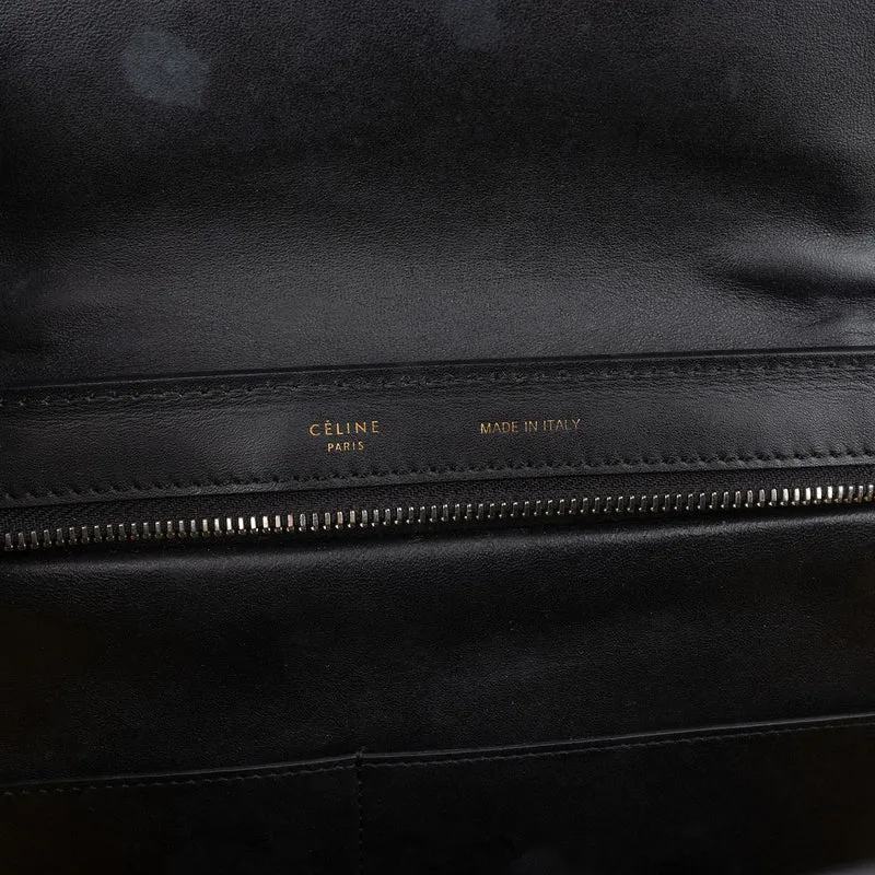 Céline Tricolor Leather Trapeze Handbag