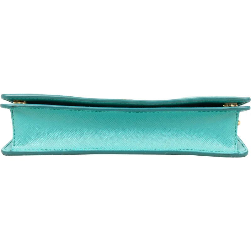 Prada Saffiano Leather Wallet On Chain Crossbody Bag