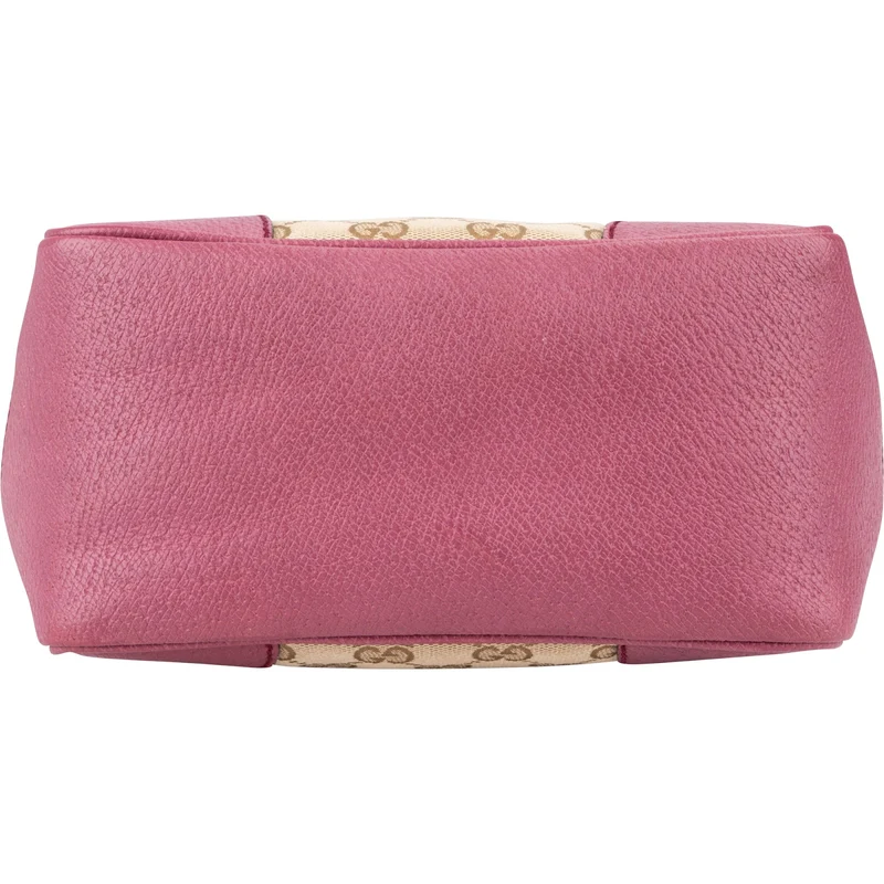 Gucci Monogram GG Canvas Bree Small Tote Crossbody Handbag