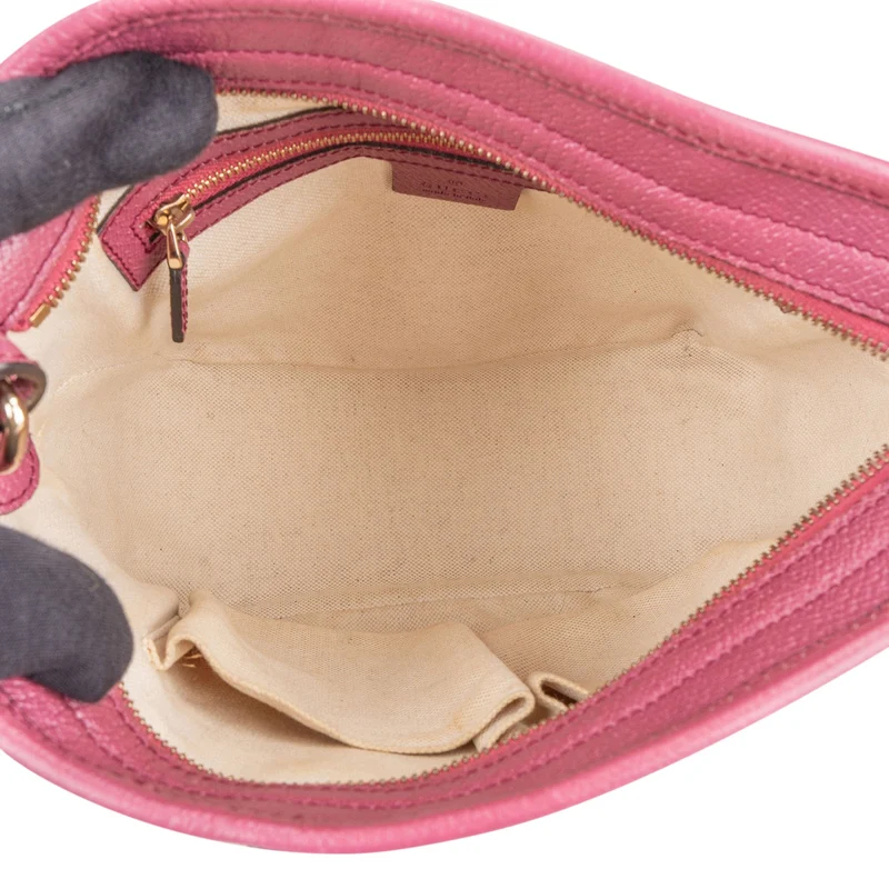 Gucci Monogram GG Canvas Bree Small Tote Crossbody Handbag