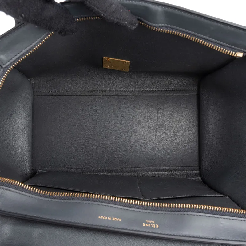 Céline Tricolor Leather Trapeze Handbag