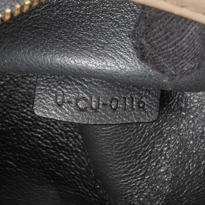 Céline Tricolor Leather Trapeze Handbag