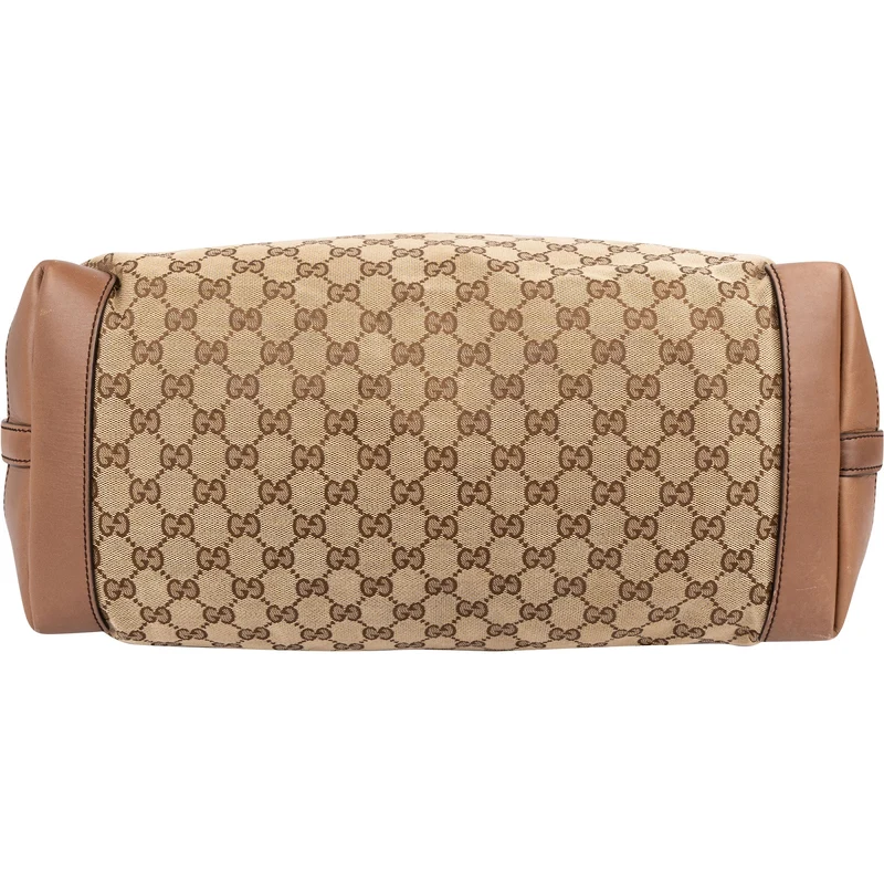 Gucci Monogram GG Canvas Joy Tote Shoulder Bag