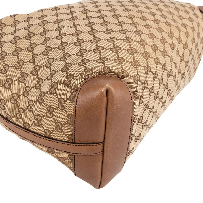 Gucci Monogram GG Canvas Joy Tote Shoulder Bag