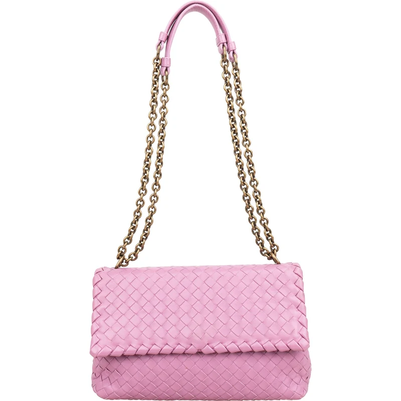 Bottega Veneta Intrecciato Leather Chain Cassette Crossbody Bag