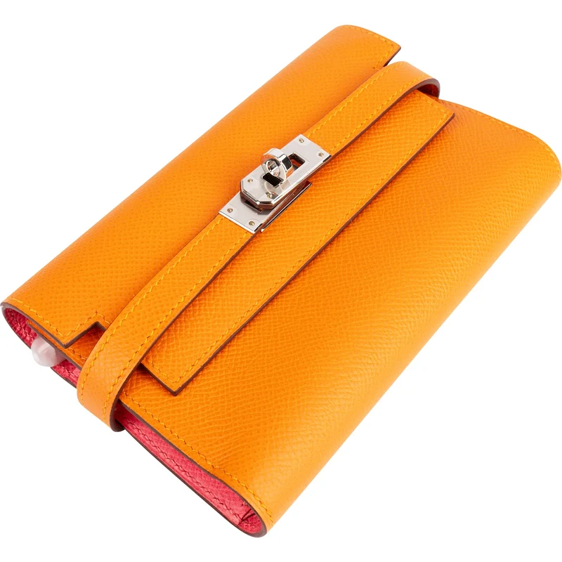 Hermès Epsom Leather Kelly Compact Wallet