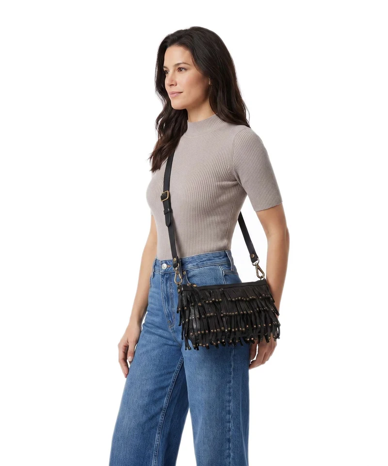 Campomaggi Schultertasche black