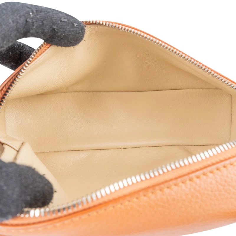 Loro Piana Grained Calfskin Pocket L19 Crossbody Bag