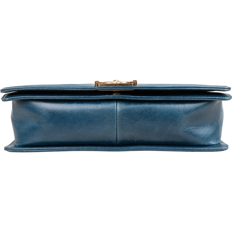 Chanel Quilted Calfskin Jumbo Boy Crossbody Bag