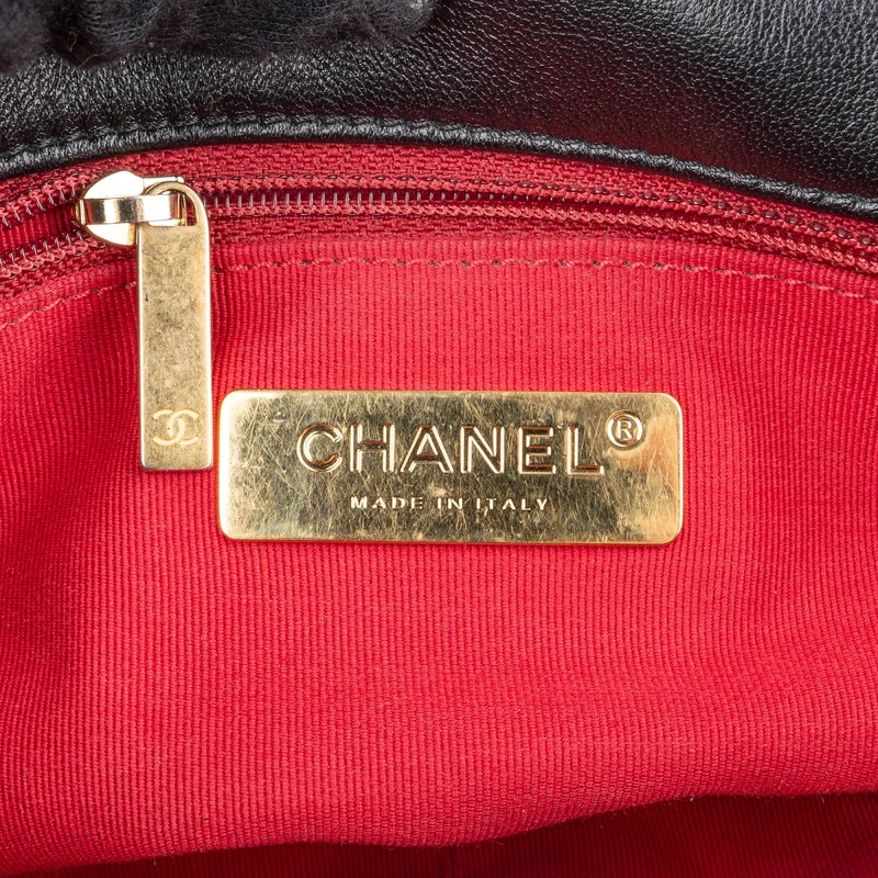 Chanel 19 Quilted Lambskin Single Flap Crossbody Bag