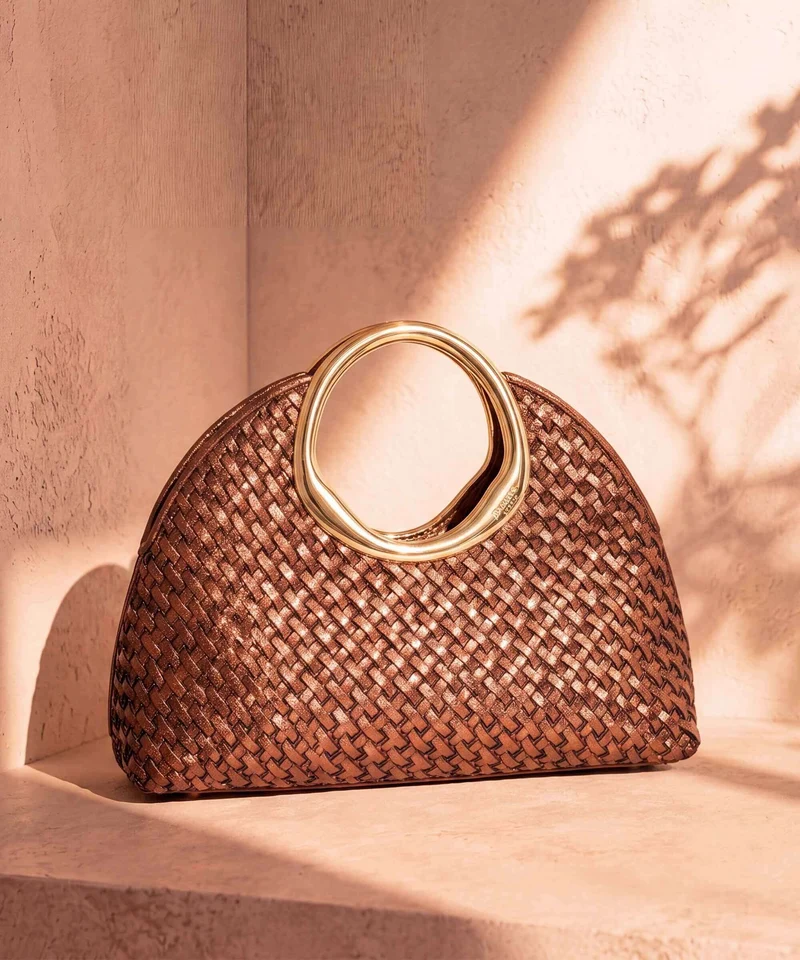 Dune London Earning Handtasche bronze