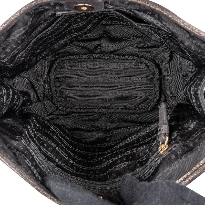 Celine Suede Glitter Leather Bittersweet Small Handbag