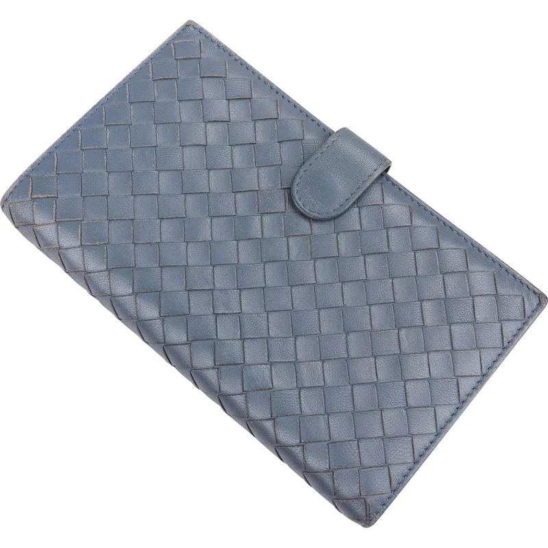 Bottega Veneta Intrecciato Clip Wallet
