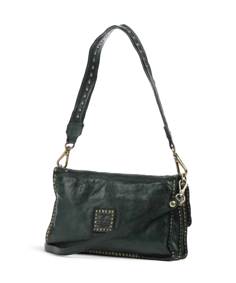 Campomaggi Schultertasche green bottle