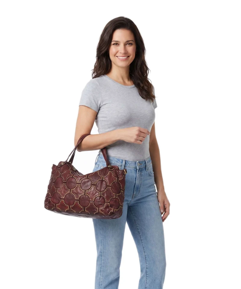 Campomaggi Handtasche wine