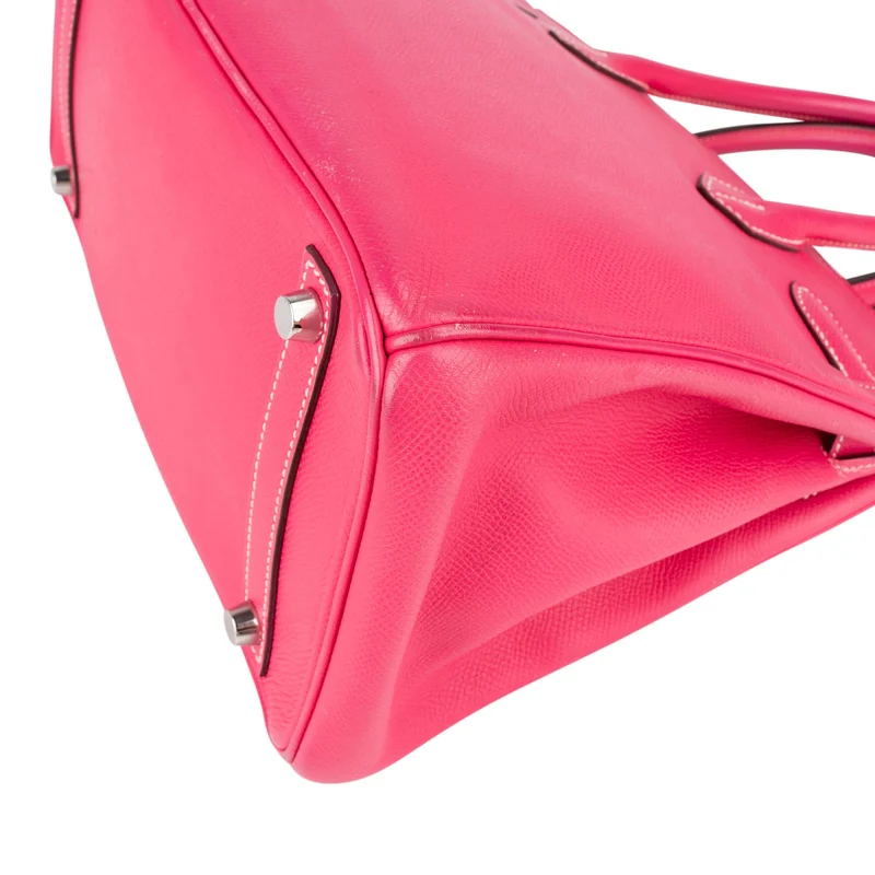 Hermès Pink Candy Epsom Palladium Birkin 30 Handbag