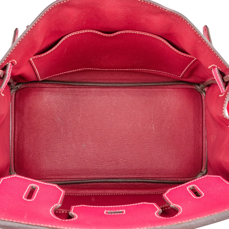 Hermès Pink Candy Epsom Palladium Birkin 30 Handbag