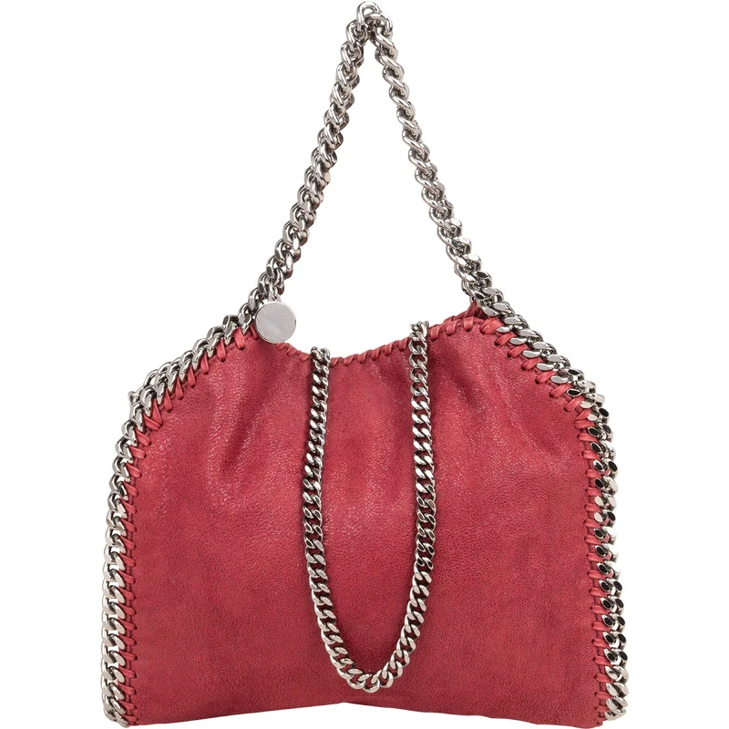 Stella McCartney Shaggy Falabella Fold Over Tote Crossbody Handbag