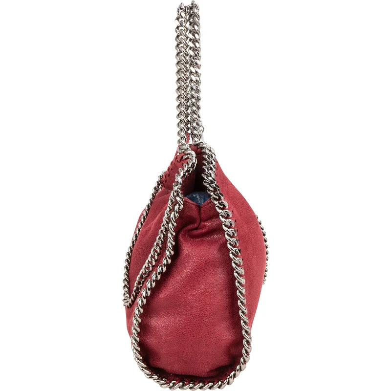 Stella McCartney Shaggy Falabella Fold Over Tote Crossbody Handbag