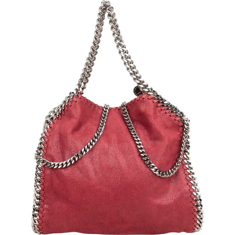 Stella McCartney Shaggy Falabella Fold Over Tote Crossbody Handbag
